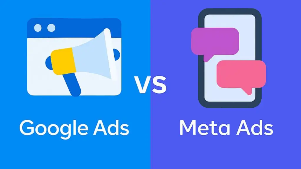 Meta Ads vs Google Ads diferencias